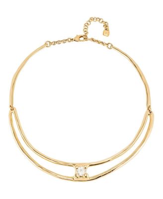  Twin Radiance Collar Necklace