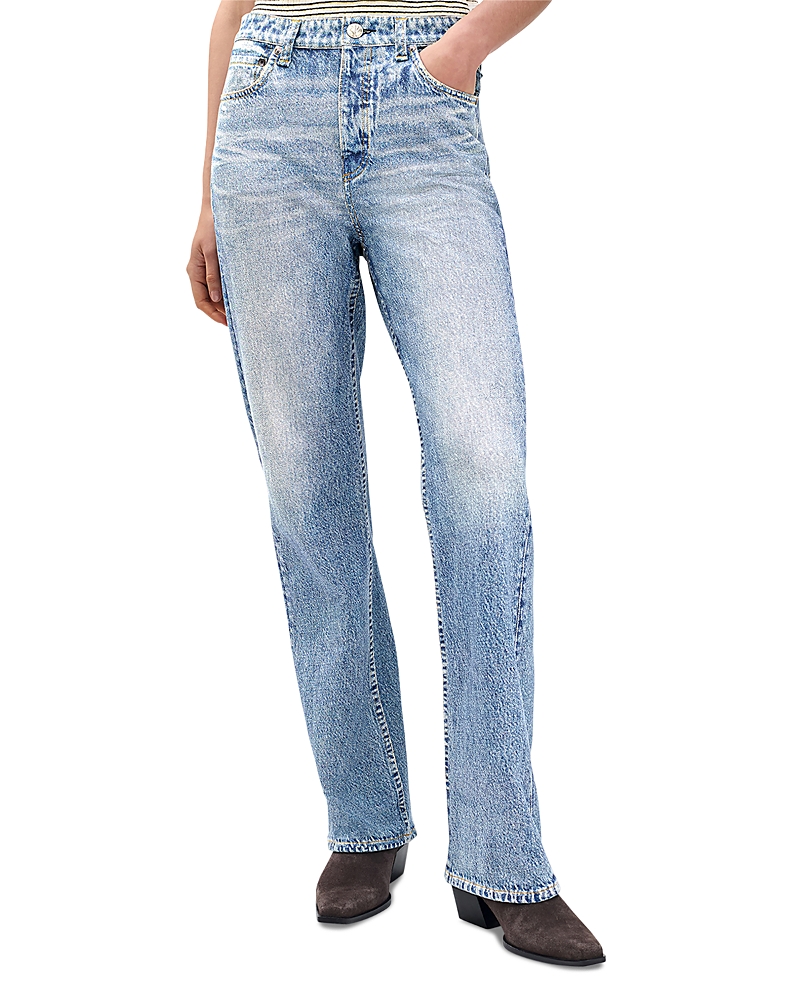 rag & bone Miramar Terry Shea Straight Jeans in Tessa
