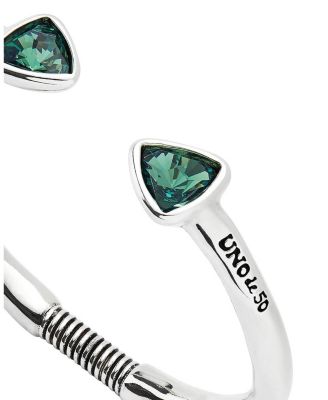 Green Duo Crystal Cuff