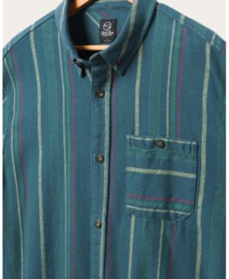 Unisex Stripe Flannel Shirt