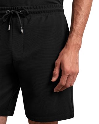 Barber Drawstring Textured Shorts