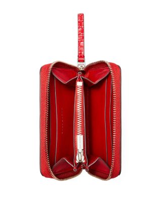 Kira Leather Small Zip Around Wallet