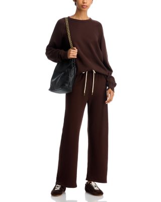 The Lap Cropped Flare Sweatpants