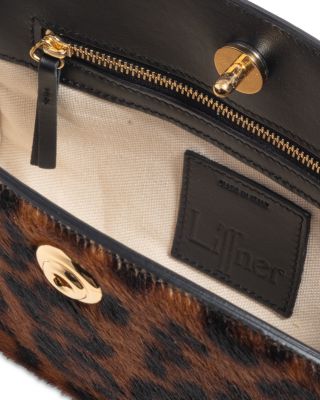 Pushlock Calf Hair Clutch