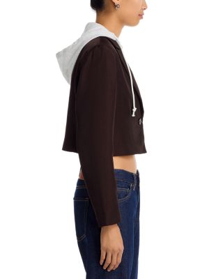 Drew Twofer Cropped Blazer
