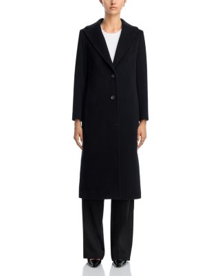 Notch Collar Long Coat