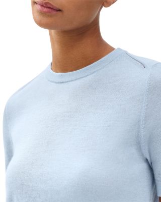 Adeline Cashmere Lightweight Short Sleeve Sweater