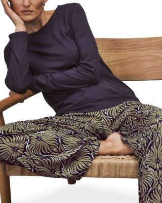 Sleep & Lounge Long Sleeve Pajama Top