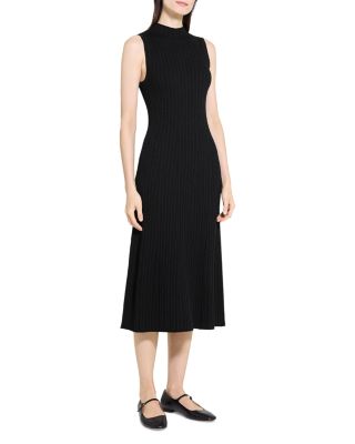 Cable Rib Midi Dress