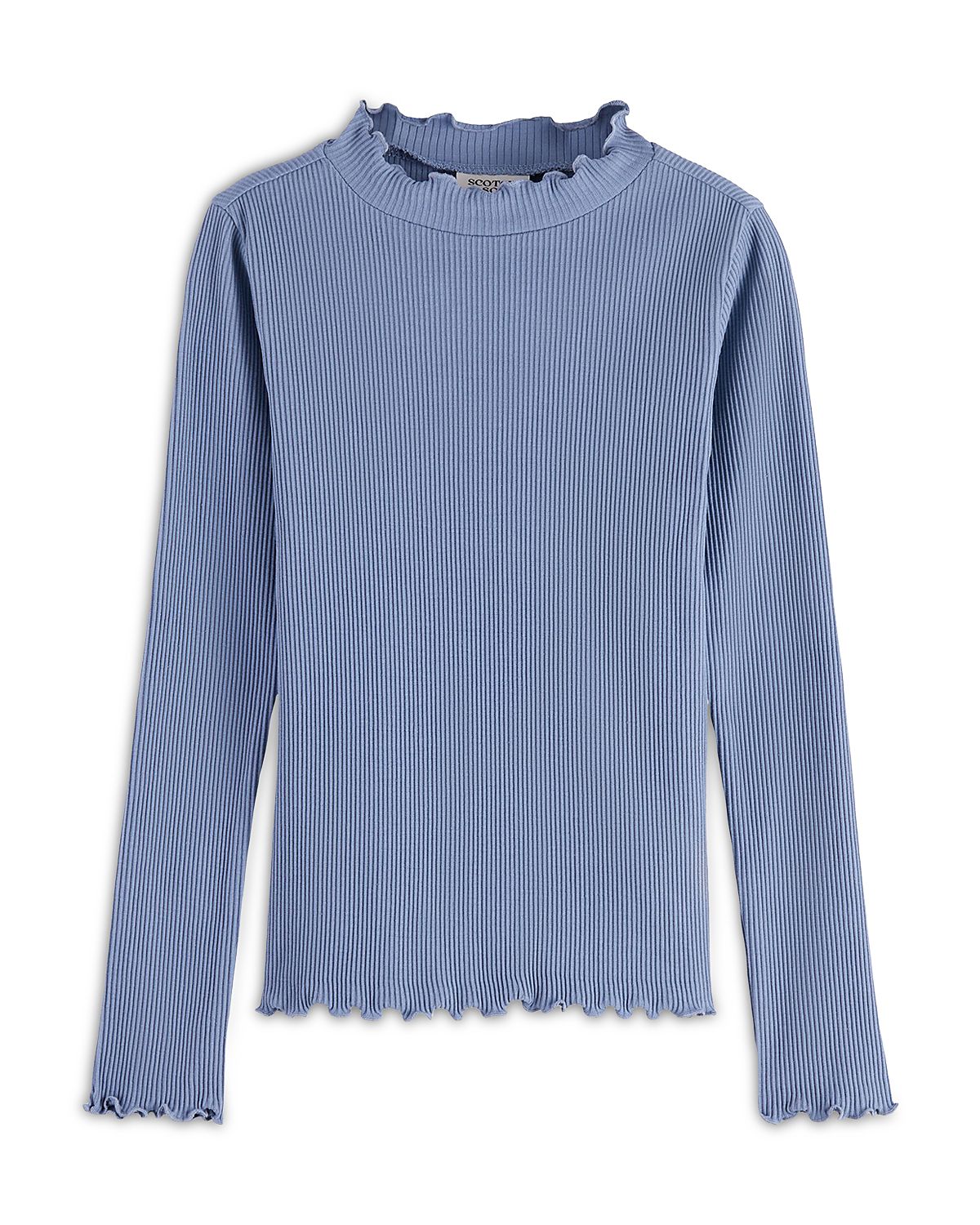 Scotch & Soda Girls' Ribbed T-Shirt - Little Kid, Big Kid
