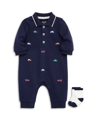 Boys' Cars Coverall & Socks Set - Baby