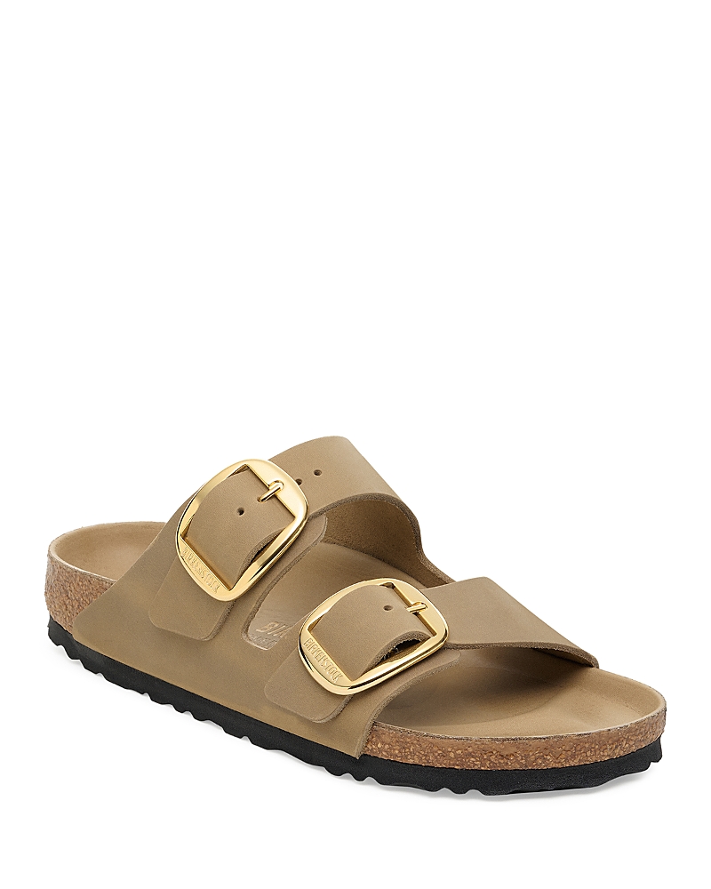 Birkenstock Arizona Big Buckle Sandcastle Sandal In Brown