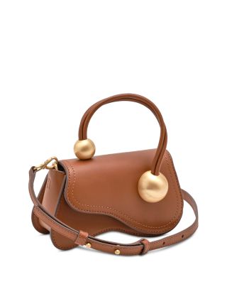 Kazia Leather Nano Crossbody Bag