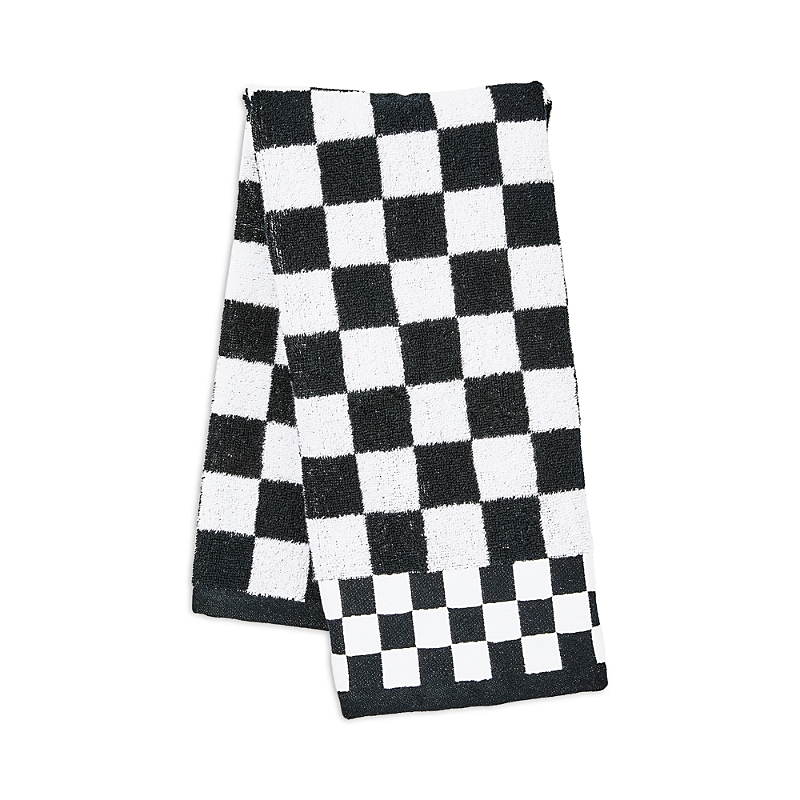 Mackenzie-childs Check Hand Towel In Black