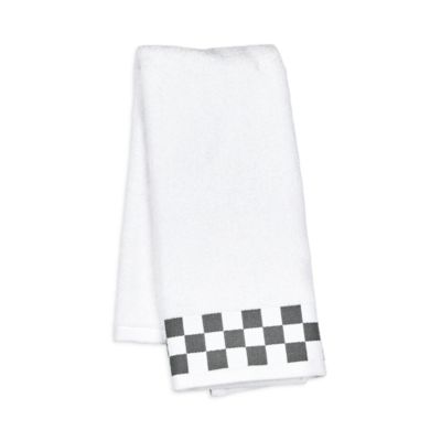 Hand Towel with Check Border