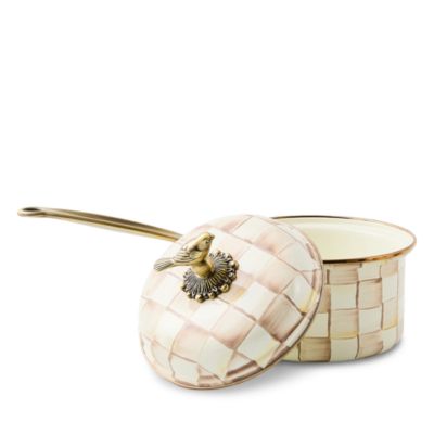 Mocha Check 2.5 Qt. Saucepan