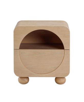 Moonrise Ash 1-Drawer Nightstand