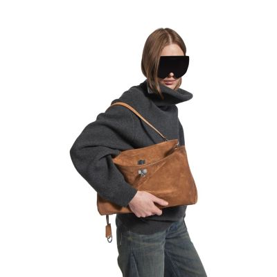  Rodeo Handbag Medium in Suede