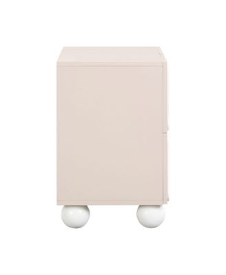 Tori Motif 2-Drawer Nightstand