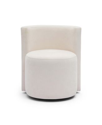 Alyssa Chenille Rolling Desk Chair