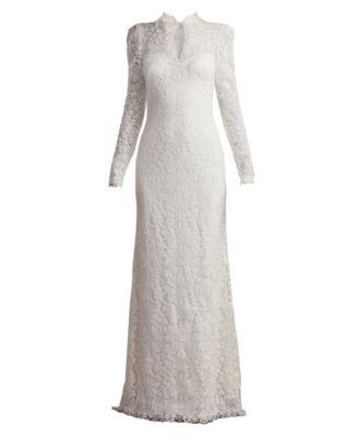  Heiss Embroidered Illusion Gown