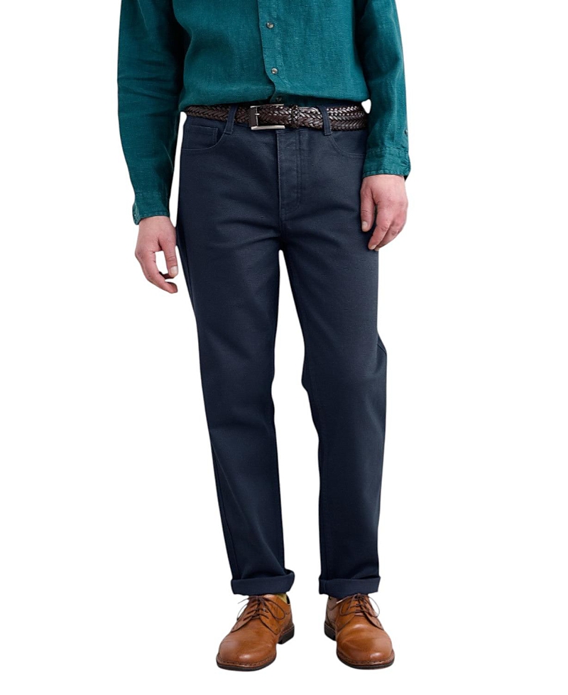 Seasalt Cornwall Men's Felling Pants In Blue