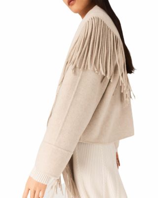 Fringe Detail Coat