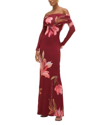 Delicata Embellished Tulle Maxi Dress