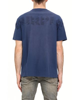 Textured Graphic Logo Tee