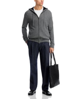 Cashmere Zipper Hoodie