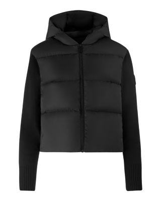 HyBridge Wide Quilt Knit Hoodie