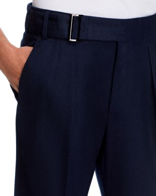 Buckled Tab Waist Trousers