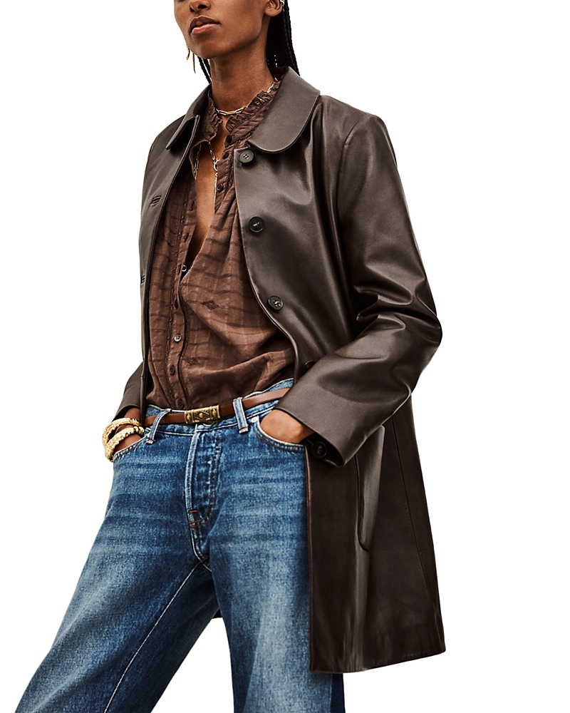 Ba & sh Madie Leather Coat