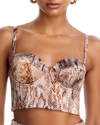 Colin Double Breasted Silk Blazer, Sonya Silk Bustier & Ryker Silk Maxi Skirt