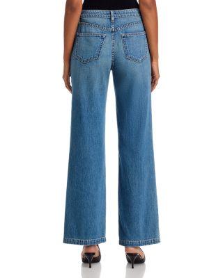 Scottie High Rise Wide Leg Jeans in Fargo