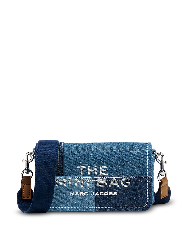 Marc Jacobs Mini Bags With Adjustable Strap And Stitching In Blue
