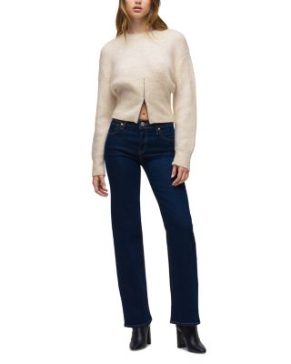 Rosie High Rise Wide Leg Jeans in Recharge