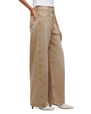 Bailey Relaxed Barrel Jeans in Burnt Khaki