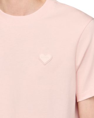 Tee With Heart Patch