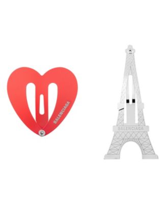Bazaar Paris Heart Snap Clip Set