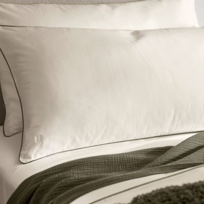 Signature Etched Peony Piped-Edge Duvet Set, King/Cal King