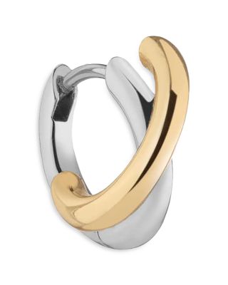 Jude Crossover Hoop Earrings