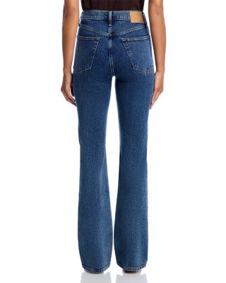 Peyton High Rise Full Length Bootcut Jeans in Pikes