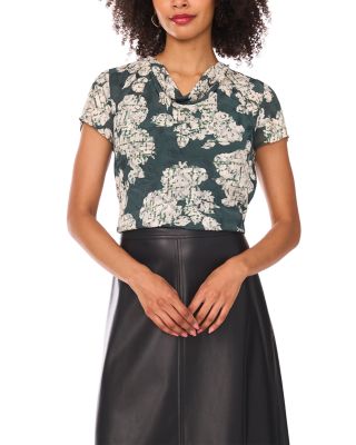 VINCE CAMUTO - Cap Sleeve Cowl Neck Top