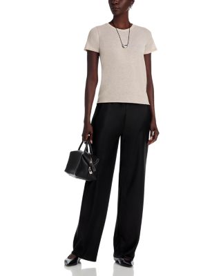 Machine Washable Cashmere Crewneck Tee