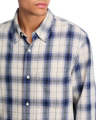 Lightweight Flannel Button Down Shirt