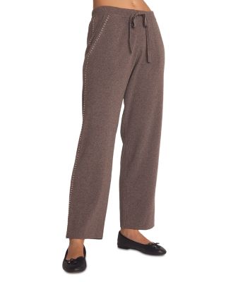 Whipstitch Straight Leg Pants
