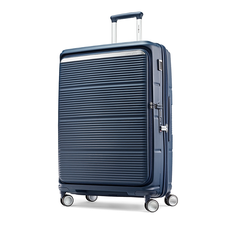 Samsonite Paralux Expandable Large Spinner Suitcase In Blue