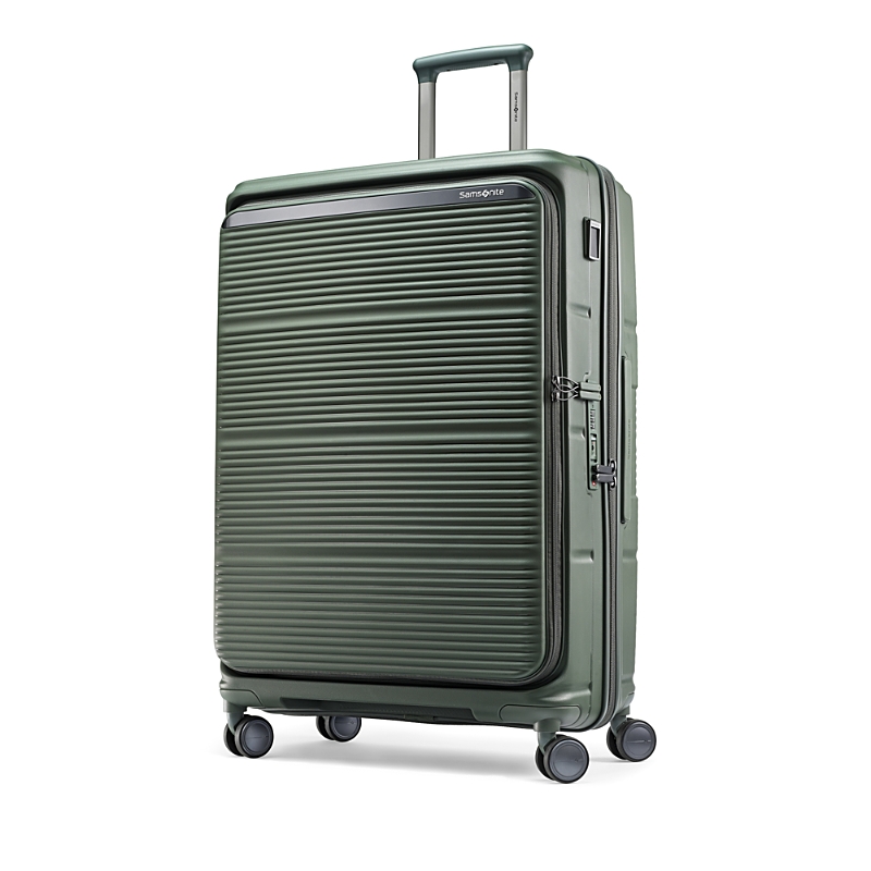 Samsonite Paralux Expandable Large Spinner Suitcase In Green