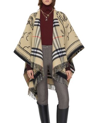 Stormy Knight Wool Cape